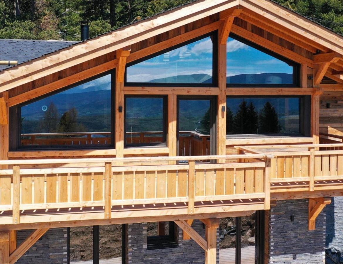 Chalet Aguila - Jacuzzi Et Sauna Panoramique - Construit En 2023 Bolquere Pyrenees 2000 Esterno foto