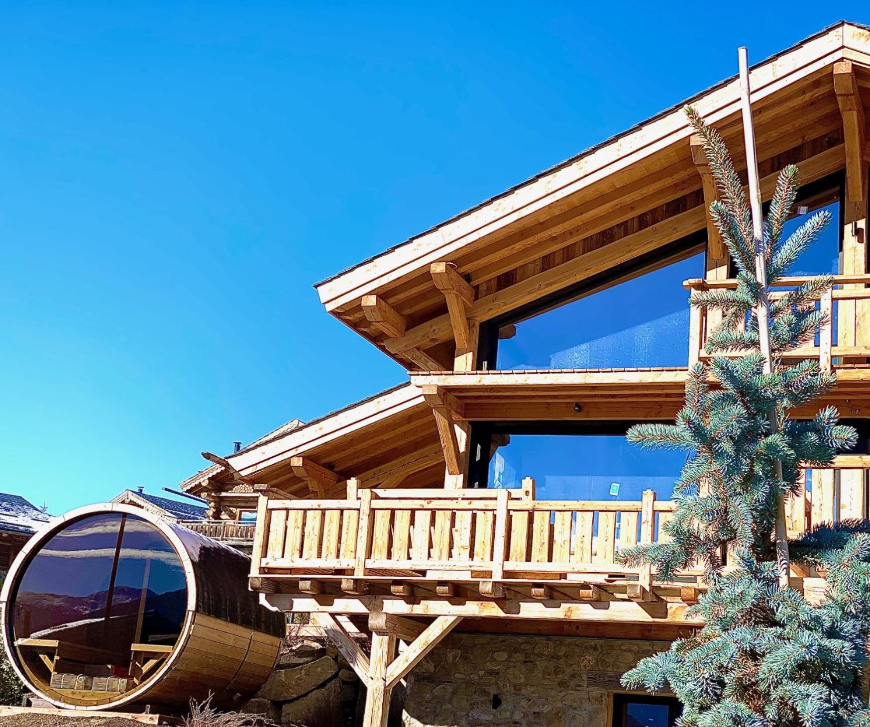 Chalet Aguila - Jacuzzi Et Sauna Panoramique - Construit En 2023 Bolquere Pyrenees 2000 Esterno foto