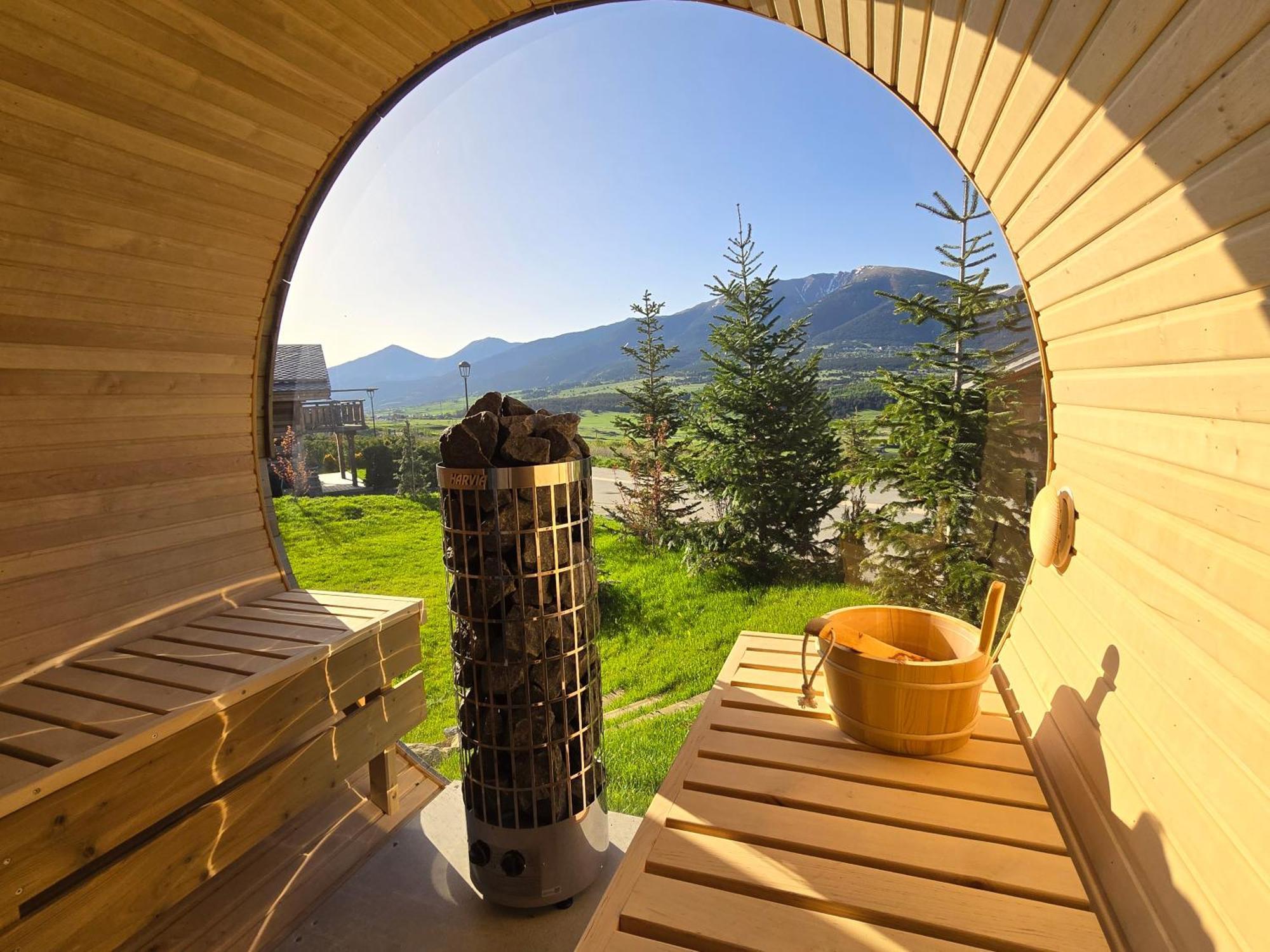 Chalet Aguila - Jacuzzi Et Sauna Panoramique - Construit En 2023 Bolquere Pyrenees 2000 Esterno foto